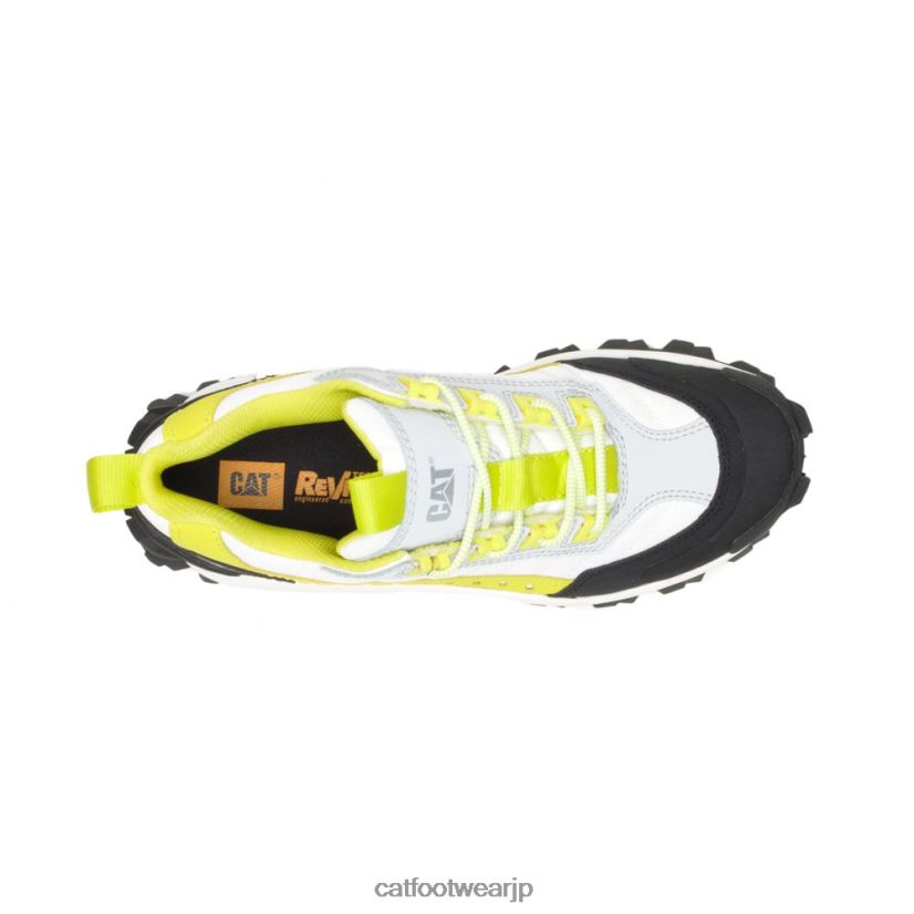 侵入者の靴 硫黄泉/黒 男性 N2JB0V134 Caterpillar |カジュアルな分厚いスニーカー